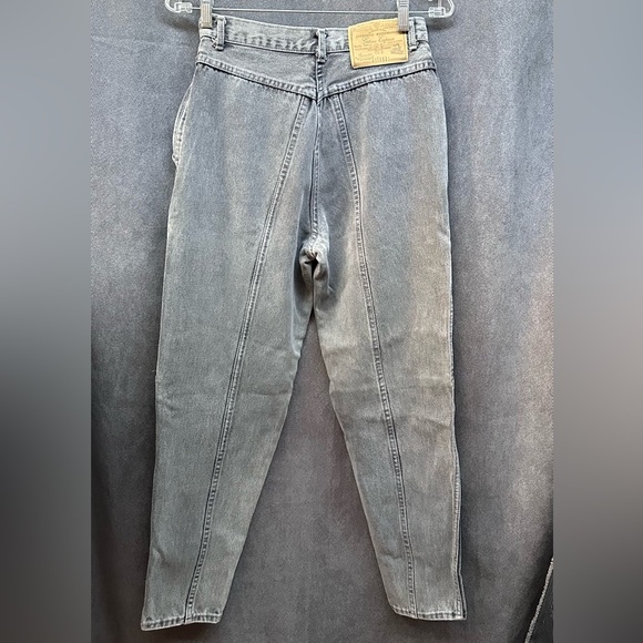Vintage 80s pleated Gitano jeans tapered women’s 11/12 - Picture 2 of 5